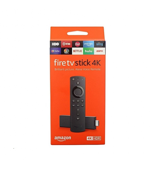 Amazon Fire TV Stick 4K with authentic Alexa Voice Remote